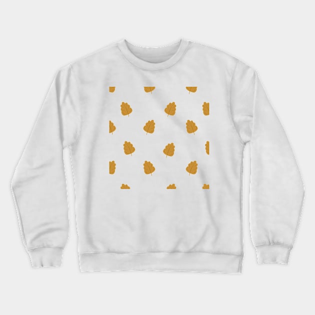 Pattern leaves Crewneck Sweatshirt by dariakrutskevich